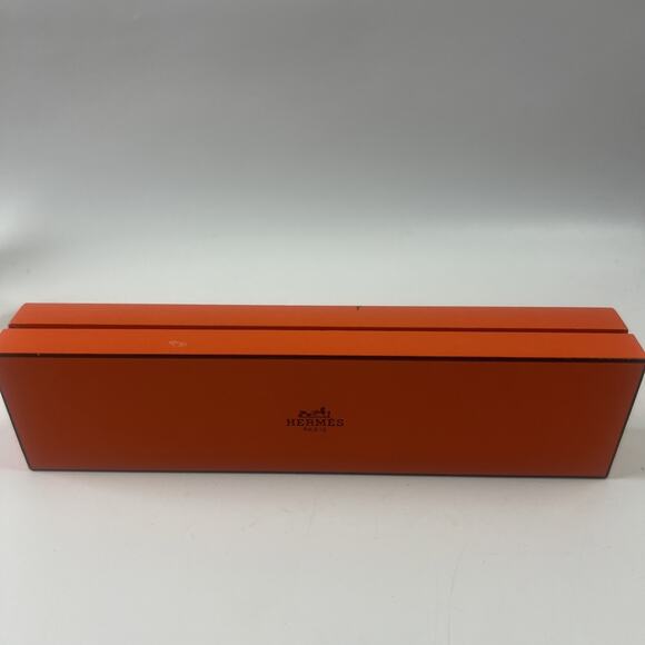 Hermes Chaine d'Ancre Bracelet Empty Box Case Jewelry 9.25in X 2.25 X 1.25 - Picture 1 of 5